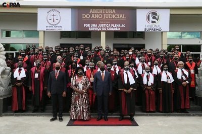 PRESIDENTE DA REPÚBLICA NO ACTO DE ABERTURA DO ANO JUDICIAL NO HUAMBO