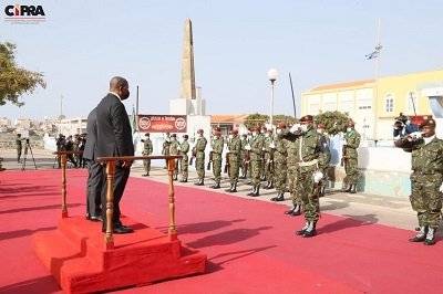 PRESIDENTE DA REPÚBLICA NO PALÁCIO DO GOVERNO DE CABO VERDE