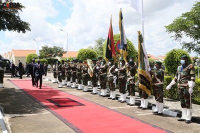 PRESIDENTE DA REPÚBLICA NO ACTO DE ABERTURA DO ANO JUDICIAL NO HUAMBO