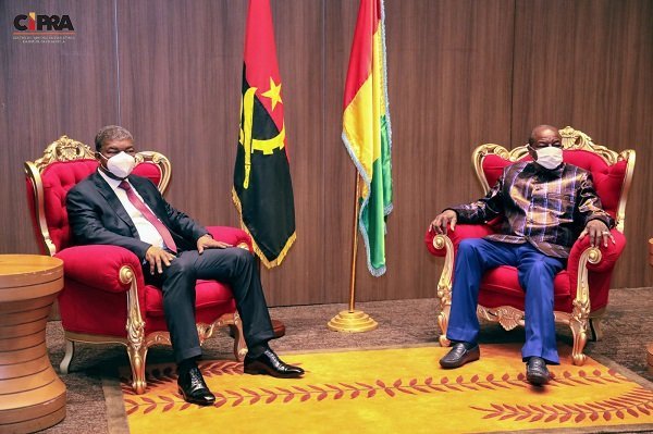 ENCONTRO ENTRE OS PRESIDENTES DE ANGOLA E DA GUINÉ